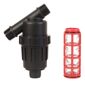 Filter layar kompak plastik, 50mm 2 inci tipe Y, perawatan air irigasi berulir koneksi tetes 7 buah - Product Image 3