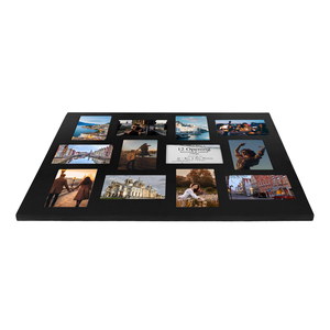 Cornice Fotografica in Legno 12 in 1 per Famiglia, Formato 6x8, 12 Aperture, Collage Multi-Foto <span class=keywords><strong>da</strong></span> Appendere a <span class=keywords><strong>Parete</strong></span> per Esporre Ricordi a Casa - Product Image 3