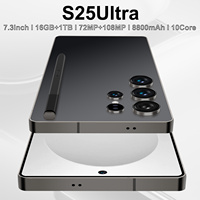 Smartphone S25 Ultra Resistente al Agua 5G, 8000mAh, Pantalla de 7.3 Pulgadas, Cámara de 108MP, 16GB, 1TB, Resistente a Golpes, Polvo y Calor, CDMA, Venta al Por Mayor OEM