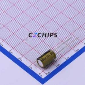 LKMD1151C681MF Through-Hole <b>Aluminum</b> <b>Electrolytic</b> <b>Capacitor</b> Through hole Component THT,D8xL11.5mm 680uF 20% 16V 3.5mm - Product Image 1