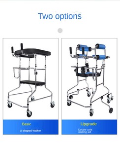 Ausili per la deambulazione per adulti che camminano per emiplegia anziani regolabili in altezza per la riabilitazione dell'emiplegia da ictus - Product Image 5