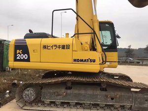 ญี่ปุ่นทำใช้รถขุดมือสอง Pc200-8รถขุดตีนตะขาบขายส่ง - Product Image 5