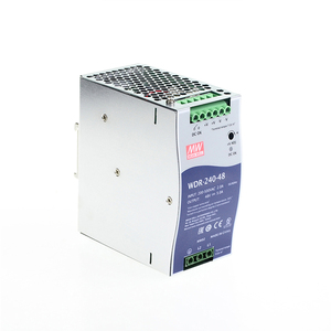 หมายถึง WDR-<span class=keywords><strong>240</strong></span>-48 240W 48V ราง DIN ออกเดียวพาวเวอร์ซัพพลายอุตสาหกรรม PSU สำหรับโทรคมนาคมและระบบอัตโนมัติในโรงงาน - Product Image 3
