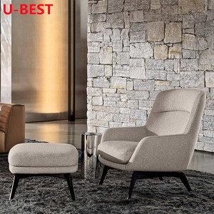 U-Best Canapé simple nordique Fauteuil design minimaliste pour chambre à coucher Poltronas Chaise Silla <span class=keywords><strong>Fauteuils</strong></span> dans le salon - Product Image 2