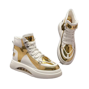 Zapatos de Hombre de Marca de Lujo 2026, Zapatillas de Diseño de Alta Gama, Estilo Deportivo Casual, Zapatos de Cuero Genuino para Caminar - Product Image 1