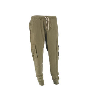 กางเกงลำลองทรงหลวมมีกระเป๋าสำหรับผู้ชายกางเกงฮาเร็มแบบมีเชือกรูดสำหรับใส่ทำงาน - Product Image 3