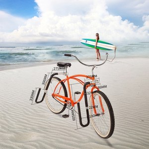 Support de planche de surf pour vélo, fixation pour bicyclette, wakebard, long planche de surf - Product Image 3