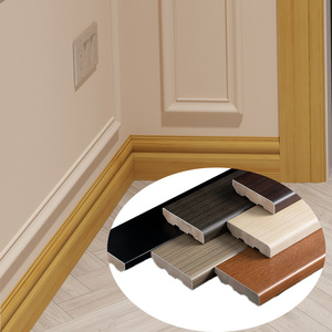 Tùy chỉnh thân thiện với môi <span class=keywords><strong>MDF</strong></span> gỗ tường ốp chân tường Hội Đồng Quản trị thiết kế hiện đại sồi màu <span class=keywords><strong>TRIM</strong></span> cho trang trí nội thất sàn gỗ - Product Image 5