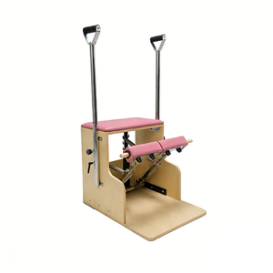 Máquina de Pilates Wunda Chair Reformer de madera de arce para ejercicio de fuerza integral, ODM OEM, directamente de fábrica Dezhou - Product Image 1