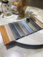 Tissu technique en velours imitation daim doux au toucher, couleur personnalisée, durable, anti-plis, résistant aux taches pour meubles de maison et canapés