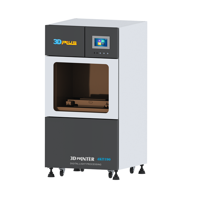 Mass Production Industrial Grade Large Format True Plus5-4KT190(3840*2160) DLP 3D Printer for Jewelry, Dental, Toys Industry