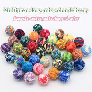 Hızlı teslimat ile yüksek kaliteli el dokuması kedi topu oyuncak çan içinde interaktif kedi çiğnemek oyuncaklar için Kitty yavru - Product Image 6