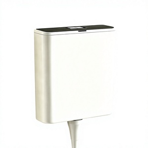 <span class=keywords><strong>Réservoir</strong></span> de toilettes mural à double chasse en PP, moderne, à ouverture rapide, écologique, économiseur d'eau, à commande manuelle pour salle de bain - Product Image 1