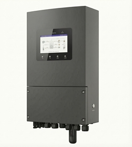 อินเวอร์เตอร์ไฮบริด Solis รุ่นใหม่จาก EU 3 เฟส 8kw 10kw 12KW สำหรับระบบโซลาร์เซลล์แบบออนกริดและออฟกริด ระดับการป้องกัน IP65 รองรับแรงดันไฟฟ้า 330V - Product Image 1