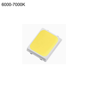 Puce <span class=keywords><strong>LED</strong></span> SMD 2835 6000K Blanc Froid 18V Haute Luminosité Diode InGaN 120° RoHS 1000mW Encapsulation Silicone pour Voiture - Product Image 2