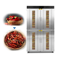 Groothandel 1 jaar garantie 96 trays commerciële voedseldroger machine voor fruit, groenten en industrieel beef jerky