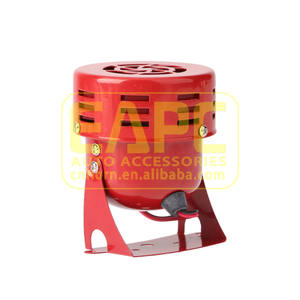 E015-1 ventes directes D'usine Sirène corne rouge 12V ventilateur lame buzzer corne d'alarme cornemuse Sirène D'incendie - Product Image 3