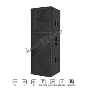 Altavoz PA Activo de 3 Vías con Doble Woofer de 15 Pulgadas, Caja de Madera, Entrada USB TWS, 1200W RMS, 4 Modos de Sonido, Alto Rendimiento para Clubes - Product Image 3