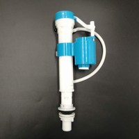 Válvula de descarga de inodoro, accesorio de tanque de plástico para inodoro de una pieza, alta calidad, MT-202
