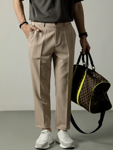 <span class=keywords><strong>Pantalones</strong></span> Casuales para Hombre al por Mayor, Modelo 2026, <span class=keywords><strong>Pantalones</strong></span> de Verano para Hombre, Formales, de Alta Calidad, con Cintura Ajustable - Product Image 4