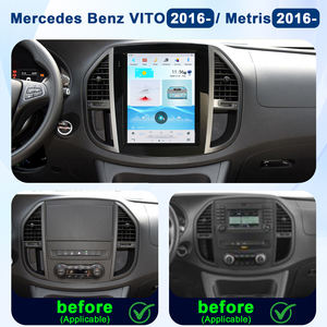 Radio Estéreo para Auto Android <span class=keywords><strong>de</strong></span> 12.1 Pulgadas para Benz VITO/Metris 2016- con CarPlay Inalámbrico, Android Auto, <span class=keywords><strong>Reproductor</strong></span> <span class=keywords><strong>de</strong></span> DVD y GPS - Product Image 2