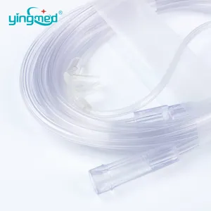 curve nasal oxygen cannula, high folw disposable nasal oxygen tube, pressure nasal cannula oxygen