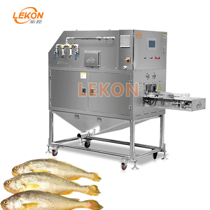 LEKON High-Efficient Automatic Electric Yellow <strong>Croaker</strong> Bass Salmon Carp Bream Fish Scaling Machine 12KW Big Capacity - Product Image 1