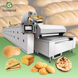 Four à tunnel pour la cuisson du pain avec tapis roulant tissé au mètre - Product Image 1