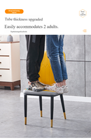 Chaise de salle à manger de luxe scandinave, dossier minimaliste italien, structure en bois, assise en tissu, durable, moderne, pour la maison, le salon, l'hôtel