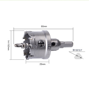 Scie <span class=keywords><strong>cloche</strong></span> En Métal trou <span class=keywords><strong>Foret</strong></span> Scie à pointe de carbure de tungstène - Product Image 3