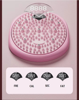 Disque de rotation intelligent à 360 degrés pour entraînement professionnel en studio, avec comptage numérique et massage magnétique, personnalisable