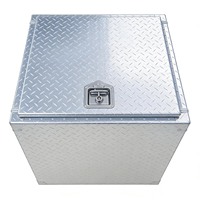 Boîte en aluminium résistante à la corrosion pour travaux forestiers, armoire à outils avec installation facile