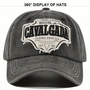 Gorras Deportivas de 6 Paneles con Logotipo 3D al por Mayor, Gorras de Béisbol de Dos Tonos, Estilo Vintage Lavado, Apliques Bordados, Formales y Deportivas - Product Image 6