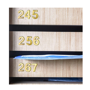 Numeri Adesivi Cromati Lucidi Argento <span class=keywords><strong>per</strong></span> Cassetta Postale e Indirizzo Porta con Effetto 3D in Rilievo <span class=keywords><strong>per</strong></span> Ufficio e Stanza - Product Image 5