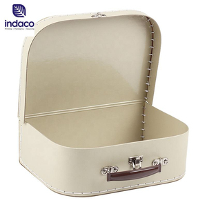 Nueva maleta de cartón de lujo de alta calidad con un embalaje adorable, maleta de regalo única, maleta de cartón retro - Product Image 5