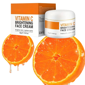 Vitamine C Crème Visage Éclaircissante <span class=keywords><strong>Complexe</strong></span> Revitalisant Intensif pour Peau Terne Fatiguée avec Hydratation Boost Amélioration <span class=keywords><strong>de</strong></span> l'éclat - Product Image 4