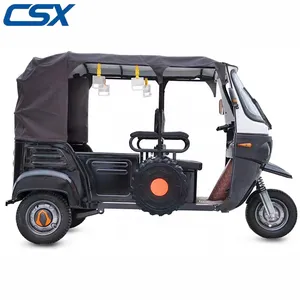 Rickshaw eléctrico TUKTUK, nuevo diseño, 4 asientos de pasajeros, triciclo en venta