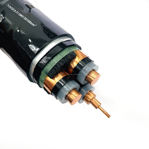 Yjv22 Đồng AL <span class=keywords><strong>c</strong></span>áp điện đa lõi chống cháy lõi nhôm trên không trung Điện áp <span class=keywords><strong>c</strong></span>áp điện - Product Image 2