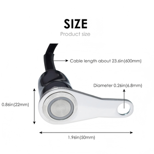 DC12V LED Interruptor de motocicleta Encendido-<span class=keywords><strong>Apagado</strong></span> Faro ajustable y luz antiniebla Interruptores de metal impermeables Botón IP65 Nivel 10A Corriente máxima - Product Image 5
