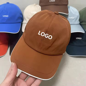 High Quality Custom Embroidered Logo Luxury Brand Sports Baseball Caps – 6 Panel Adjustable <b>Hats</b> for Men Women - Product Image 2