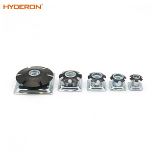 Hyderon Square Furniture Connectors Zinc Plated 20 Mm Durable <b>Hardware</b> Accessories For Home Use - Product Image 5