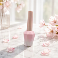 Bonnes ventes – Mini-contenant cosmétique léger personnalisé, flacon de vernis à ongles en verre portable de luxe