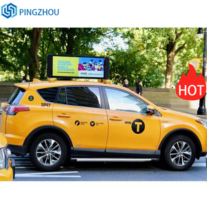 Khung bảng điều chỉnh taxi TOP LED màn hình hiển thị p3mm độ nét cao HDR 1000:1 ánh sáng mặt trời có thể đọc được quảng cáo biển quảng cáo - Product Image 2