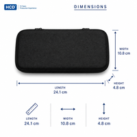 Étui de transport en polyester imperméable, robuste et durable, pour la palette de fards à paupières Urban Decay Naked Eye, sac de transport cosmétique CY