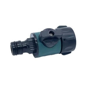 Adaptateur rapide pour <span class=keywords><strong>tuyau</strong></span> d'arrosage de jardin en caoutchouc avec filetage 3/4 pouce, raccords de <span class=keywords><strong>robinet</strong></span>, norme DIN - Product Image 2