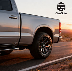 Bánh xe hợp kim rèn 4 miếng Tùy Chỉnh 18-22 inch xe khách mới chống rơi Matt đồng PVD Chrome kết thúc offroad bánh xe 4*4 - Product Image 4