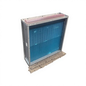 Échangeur de chaleur à serpentin en cuivre et ailettes en aluminium AESIMA |   Bobine de chauffage et de refroidissement à vapeur <span class=keywords><strong>d</strong></span>'eau AHU |   Radiateur de refroidissement à sec pour HVAC |   TUV/CE - Product Image 1