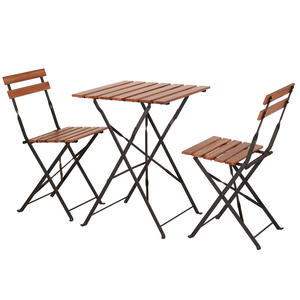 Balcon <span class=keywords><strong>Petite</strong></span> <span class=keywords><strong>table</strong></span> et ensemble <span class=keywords><strong>de</strong></span> chaises Cour extérieure Loisirs <span class=keywords><strong>Terrasse</strong></span> <span class=keywords><strong>Table</strong></span> basse <span class=keywords><strong>pliante</strong></span> extérieure et combinaison <span class=keywords><strong>de</strong></span> chaises - Product Image 5