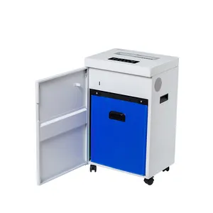 Triturador de papel resistente, tpps 45l, grande capacidade, equipamentos de escritório