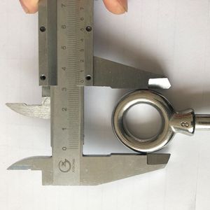 Perno de ojo de acero inoxidable M8 316 para cestas colgantes de uso doméstico - Product Image 2